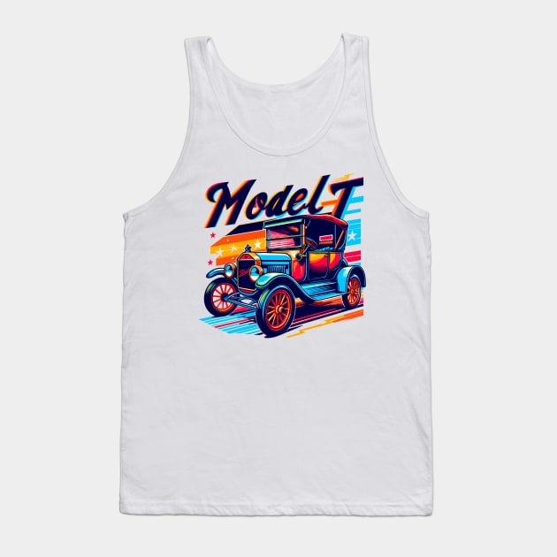 Ford Model T Tank Top by Vehicles-Art